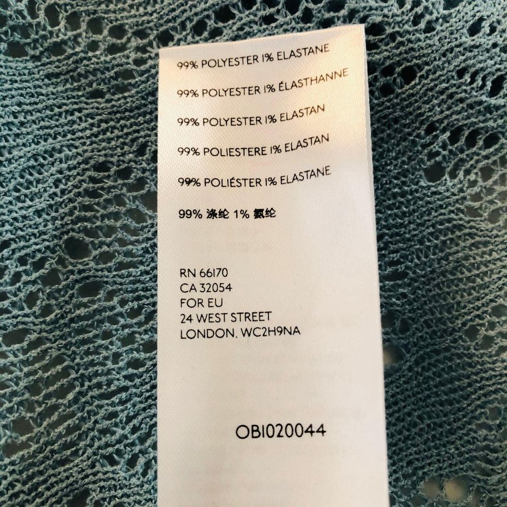 Free People Tunic Top Blue Womens XS - Picture 10 of 11